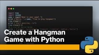 Python Tutorial #10 - Making Hangman Game using Python