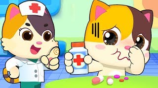 Take Medicine When You are Sick | Sick Song | Nursery Rhymes | Kids Songs | Baby Cartoon | BabyBus