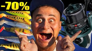 TOP DEALS - Sprzęt Wędkarski za 1/3 ceny: Daiwa Ninja,Cannibale, Feedery, Wędki i Kołowrotki