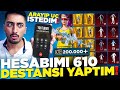 REHBERİMDEKİ YOUTUBERLARDAN UC İSTEDİM! 😯 HESABIMI 610 DESTANSI YAPTIM! | PUBG Mobile