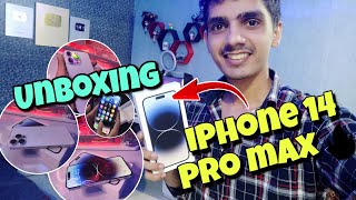 My First iPhone 14 Pro Max Unboxing 🔥 From Youtube Money