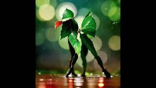 Animation Leaf 🌿 dancing video From al