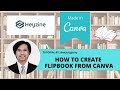 How to Convert Canva Presentation into Flipbook