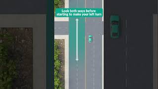 Left turn tips! #drivingtips #fyp #drivinglesson #turns #leftturn #driving #cars #drivinglesson