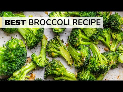 Easy 2-Step Baked Broccoli Recipe