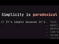 How Odin perfected simplicity