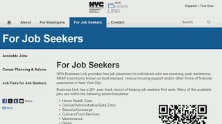 NYC program helping job seekers find employment