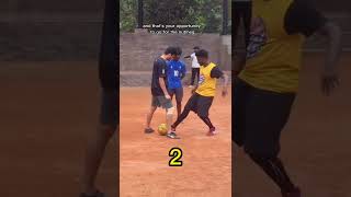 Football/Futsal nutmeg skill Tutorial 💯. learn this skill to nutmeg your opponents #football