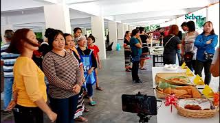 Kampung Pichin - Kuih Stotok (Net Cake) competition at Tayung Langui Multipurpose Hall