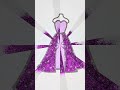 purple princess dress❤️glitter art 🎨 glitter glitterart glitterdress color princessdress purple