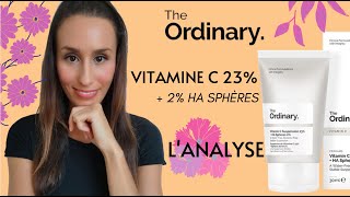 4 MINUTES POUR DÉCOUVRIR LA  SUSPENSION DE VITAMINE C 23% THE ORDINARY | UTILISATION, AVIS \u0026 ANALYSE