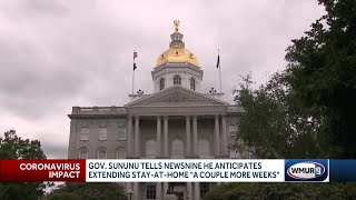 Sununu says state monitoring COVID-19 data as stay-at-home order continues