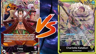 One Piece Card Game: Foxy vs Katakuri [OP-09]