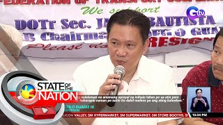 LTFRB Chairperson Teofilo Guadiz III, sinuspinde ni PBBM sa gitna ng umano'y katiwalian... | SONA