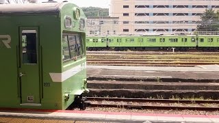 【走行音】大和路線103系（高音）　高田→ＪＲ難波（快速）