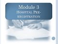 Workplace Violent Incident Online Reporting System - Module 3 Hospital Pre-Registration