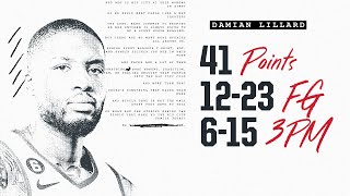 Damian Lillard Highlights (41 points) | Portland Trail Blazers | Mar. 17, 2023