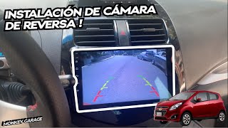 Instalación de cámara de reversa Chevrolet Spark GT