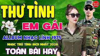 Thư Tình Em Gái - Nhớ Người Yêu ⭐ LK Nhạc Vàng Xưa Ngọt Ngào Say Đắm Bao Thế Hệ, Toàn Bài Hay Bất Hủ