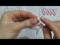 💖 amazing ribbon flower work easy flower making idea ribbon tricks sewing hacks flor de fita 23