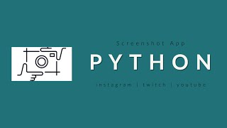 Screenshot App - Python Tkinter