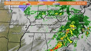 Mild Sunday with increasing clouds, rain moving in Monday