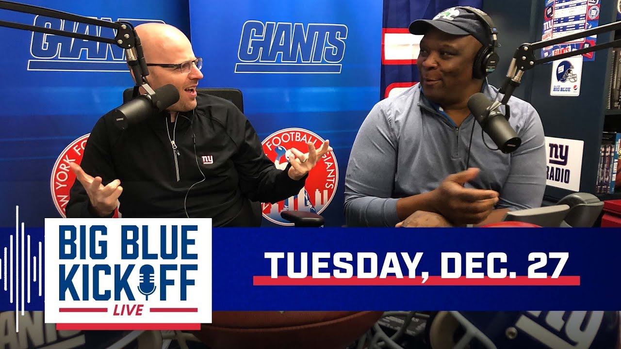 Big Blue Kickoff Live: Looking At The Playoff Picture | New York Giants ...