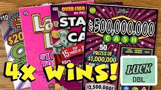 4X Wins! 💰 $90 in Tix from Austin! ✦ TEXAS LOTTERY Scratch Off Tickets