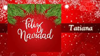 Tatiana Feliz Navidad