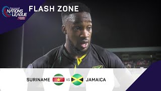Concacaf Nations League 2022 Flash Zone | Junior Flemmings from Jamaica