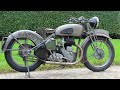 small heath 1939 bsa m20 startup