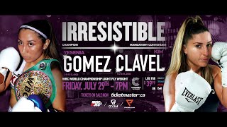 Yesenia Gomez vs Kim Clavel / OFFICIAL TRAILER