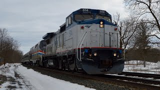 Railfanning the Mohawk Sub With, BNSF H1, The Valhalla Train Crash M7’s and, Damaged M3’s.