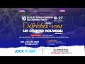 J-7/10/ JEÛNE MONDIAL - DEFRICHEZ-VOUS UN CHAMP NOUVEAU / SESSION DE 18H / GROUPE JESUS-REVIENT