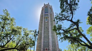 BOK TOWER GARDENS \u0026 CARILLON - INTERNATIONAL CARILLON FESTIVAL - TALK WITH CARILLONNEUR MARGARET PAN