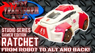 JUST TRANSFORM IT!: Studio Series Gamer Edition Ratchet