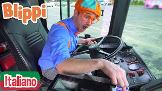 Blippi alla scoperta dell'autobus | Blippi in Italiano | Video educativi per bambini