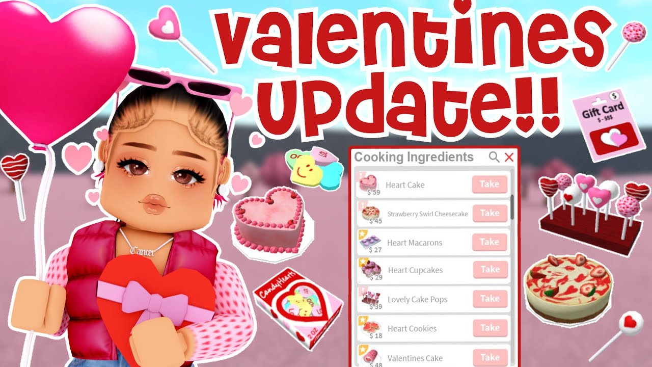 пёџnew Bloxburg Valentines Update 2023 Youtube