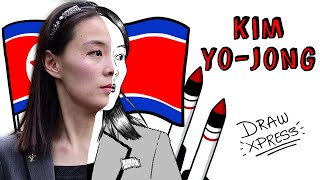 KIM YO-JONG, LA DESPIADADA PRINCESA NORCOREANA | Draw My Life