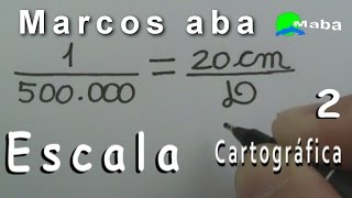 ESCALA CARTOGRÁFICA - AULA 02 -  IBGE - Agora, vamos encontrar o valor do " D "