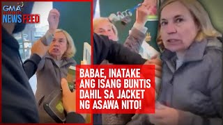 Babae, inatake ang isang buntis dahil sa jacket ng asawa nito! | GMA Integrated Newsfeed