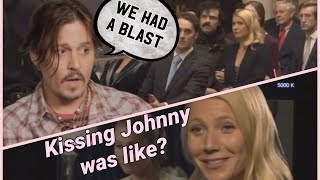 JOHNNY DEPP IS HILARIOUS WITH GWYNETH PALTROW (BEHIND THE SCENES MORTDECAI)