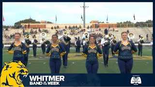 Whitmer Panthers Marching Band | Band of the Week Halftime Show