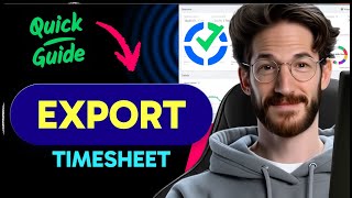 How to EXPORT TIMESHEET from Time Doctor (Step by Step)
