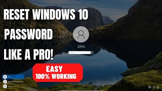 How to Reset Windows 10 Password Easily [100% Working]
