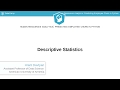 Python Tutorial: Descriptive Statistics
