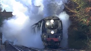 34067 Tangmere Is Smokin' Virginia Water , 16th December 2014