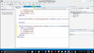Visual Basic .. Simple calculator part 2