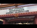 Fast & Furious Supercharged Grand Opening no Universal Studios