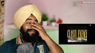 Reaction Classy Enemy : Simiran Kaur Dhadli ft. Azaad (Full Video) Desi Trap Music |